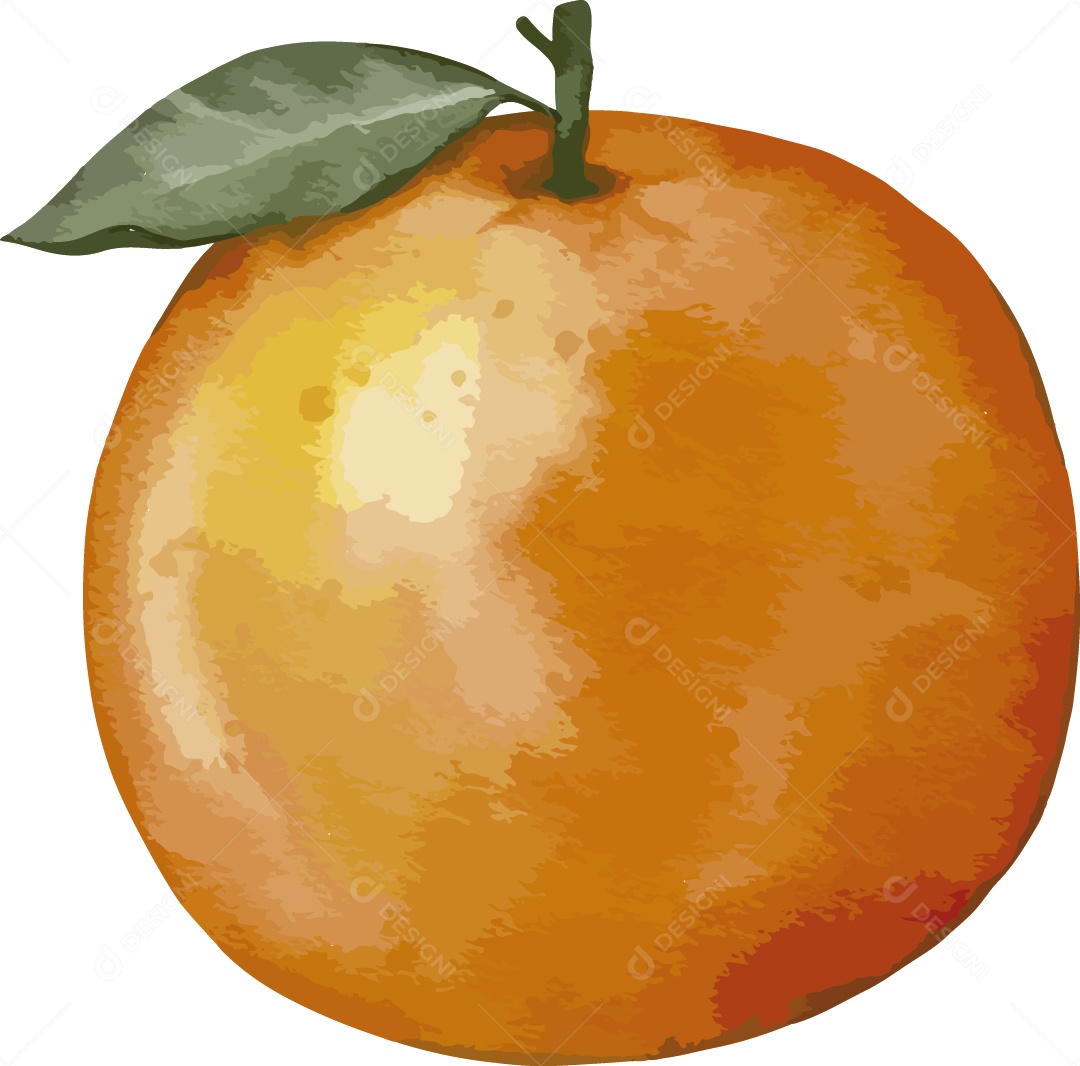 Laranja Ilustração Vetor EPS