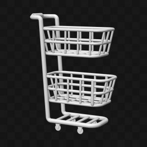 Carrinho de Supermercado - Modelo 3D