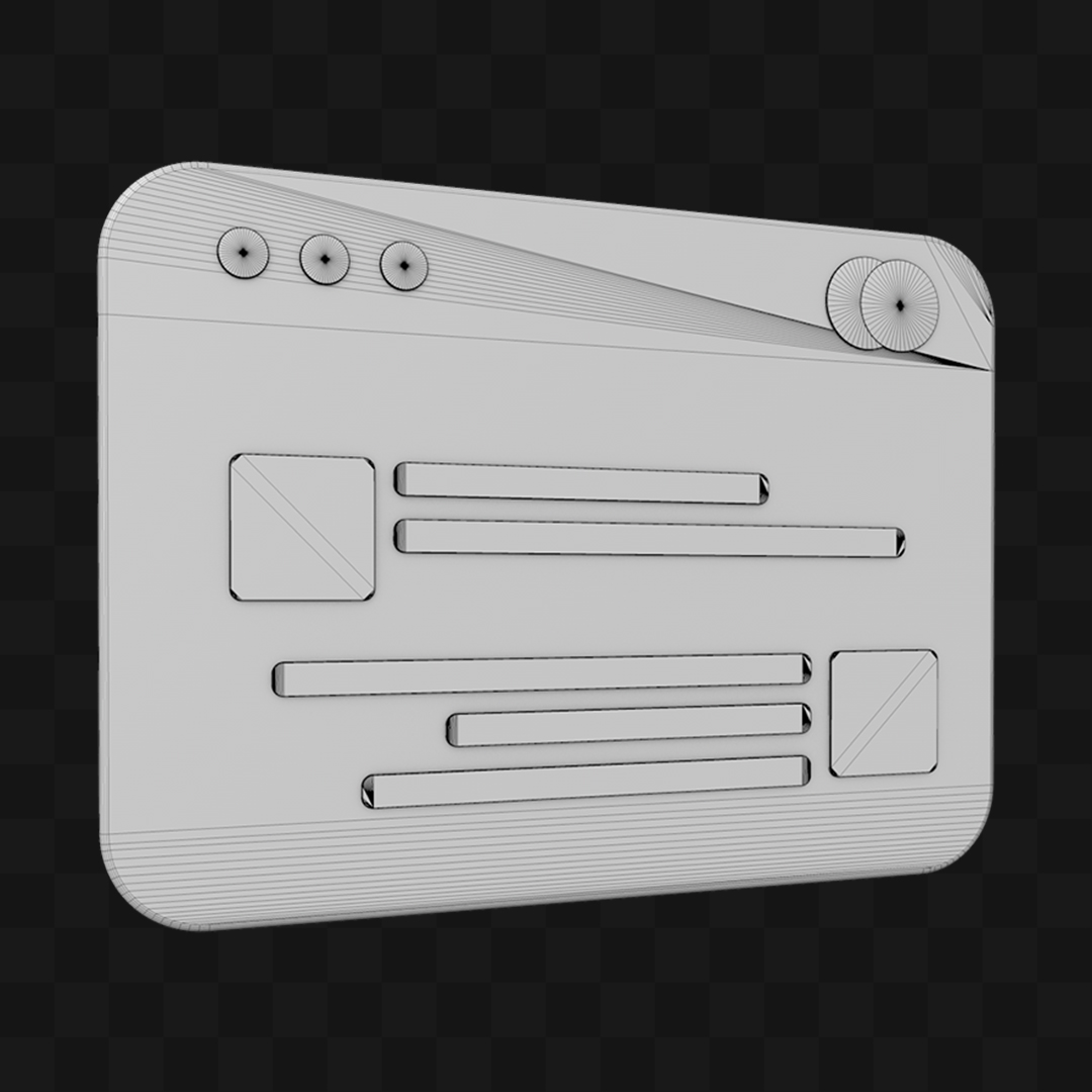 Chat Cartoon - Modelo 3D