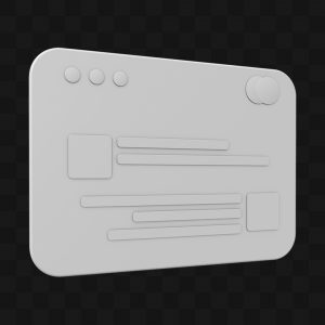 Chat Cartoon - Modelo 3D