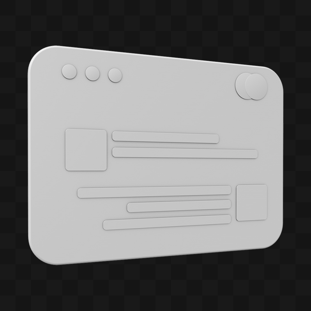 Chat Cartoon - Modelo 3D