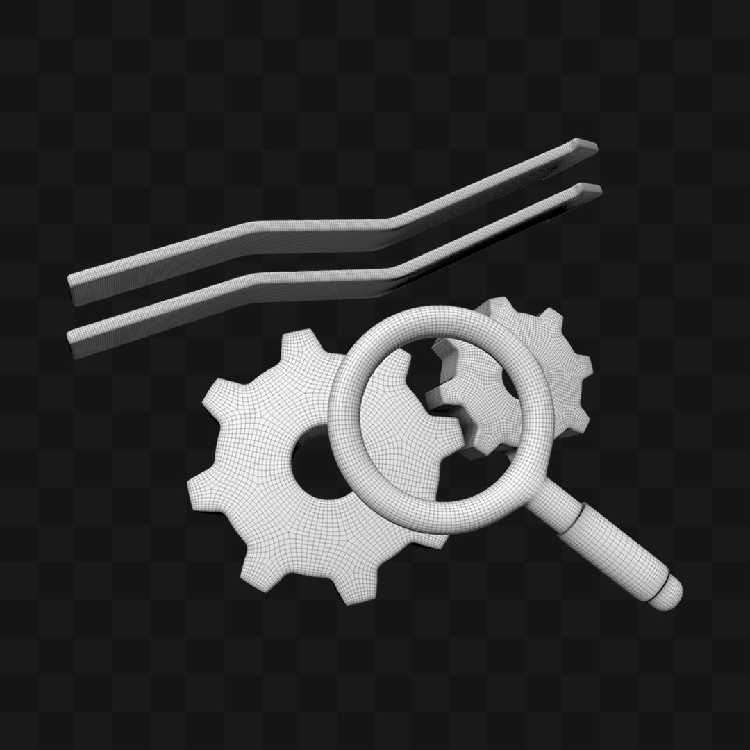 Engrenagens - Modelo 3D