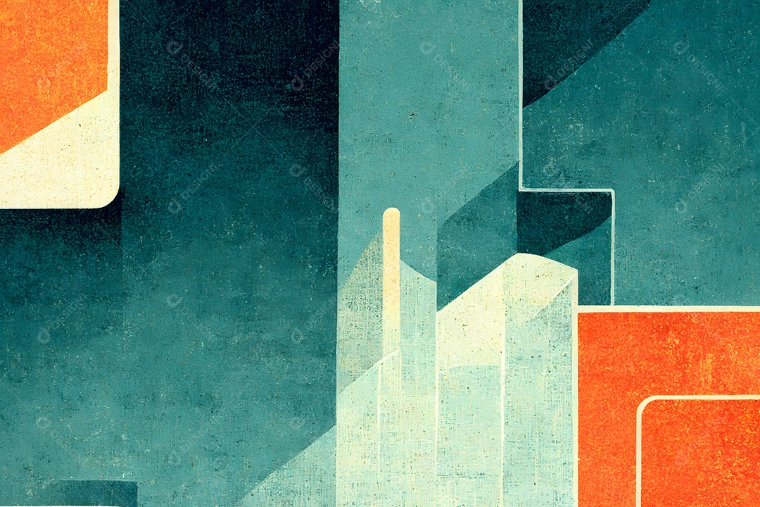 Fundo colorido semelhante a uma pintura abstrata arte gerada por rede neural