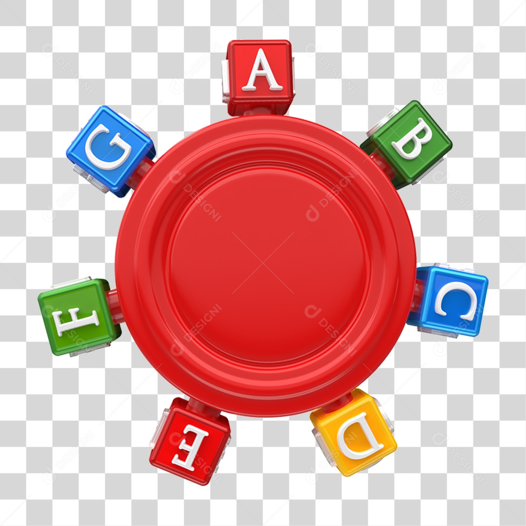 Roleta Colorida Dia das Crianças PNG Transparente