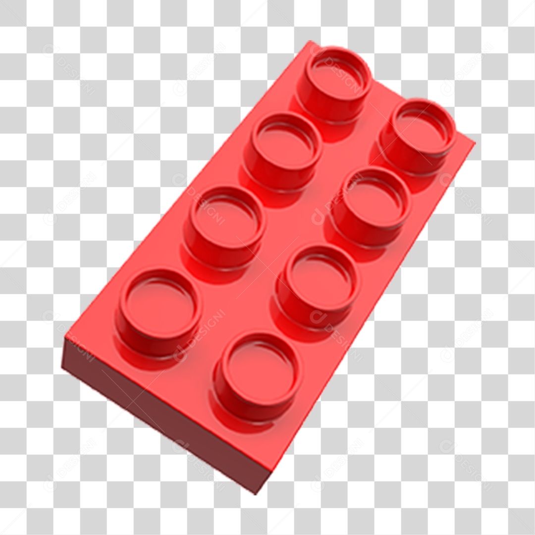 Bloco de Brinquedo para o Dia das Crianças PNG Transparente