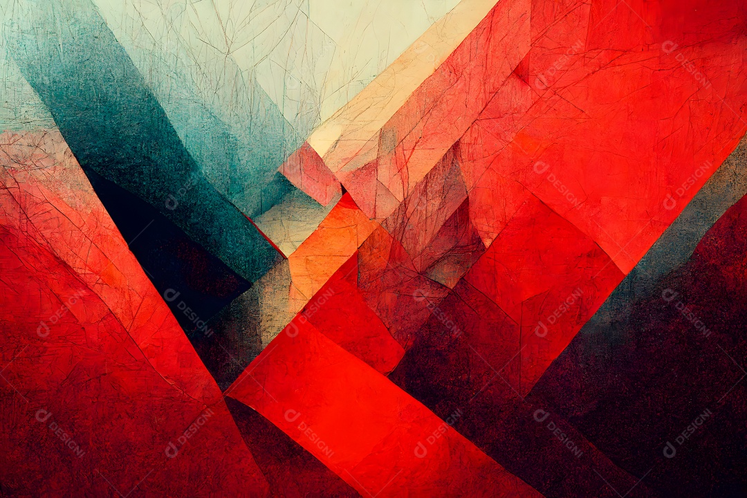 Fundo colorido semelhante a uma pintura abstrata arte gerada por rede neural