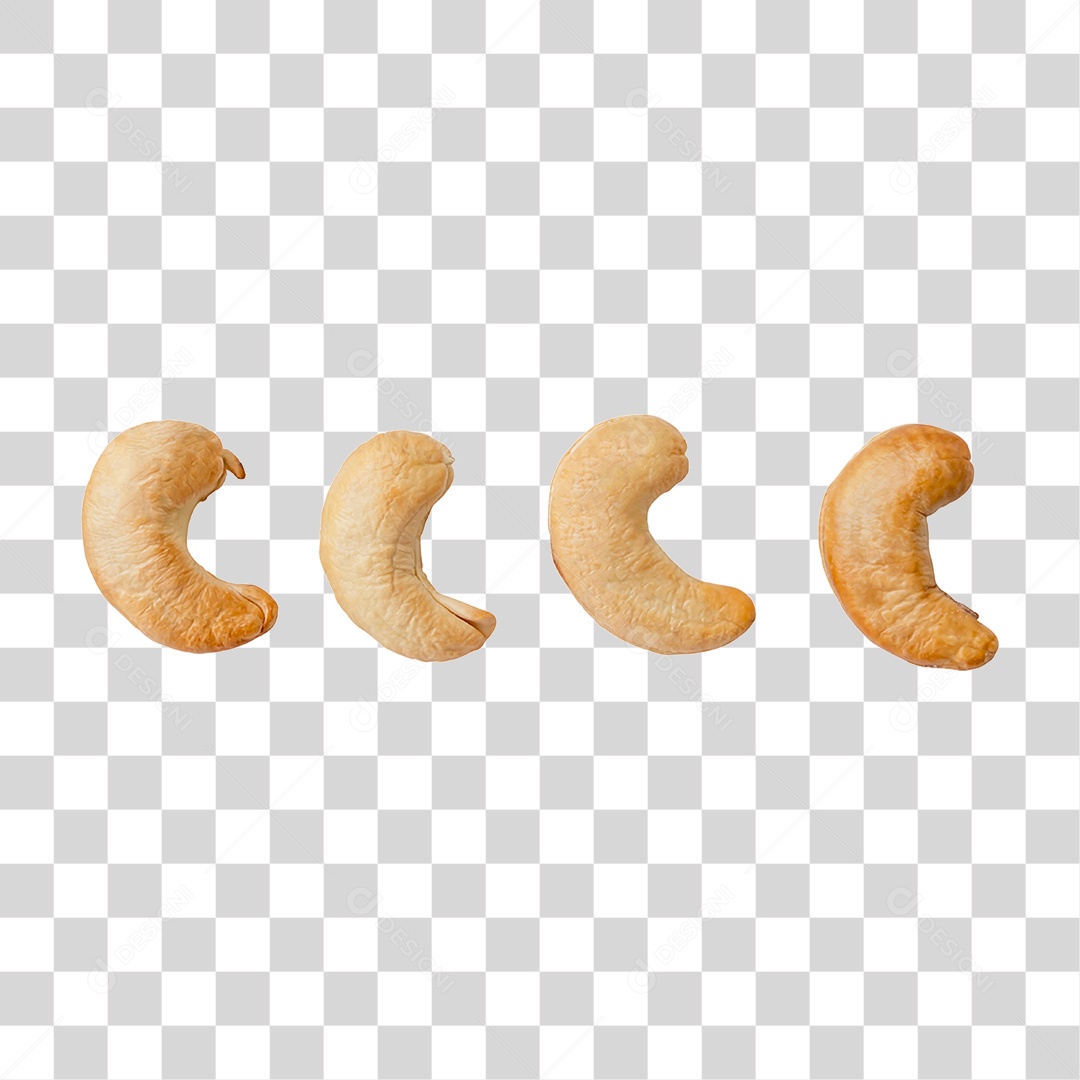 Castanhas de Caju PNG Transparente