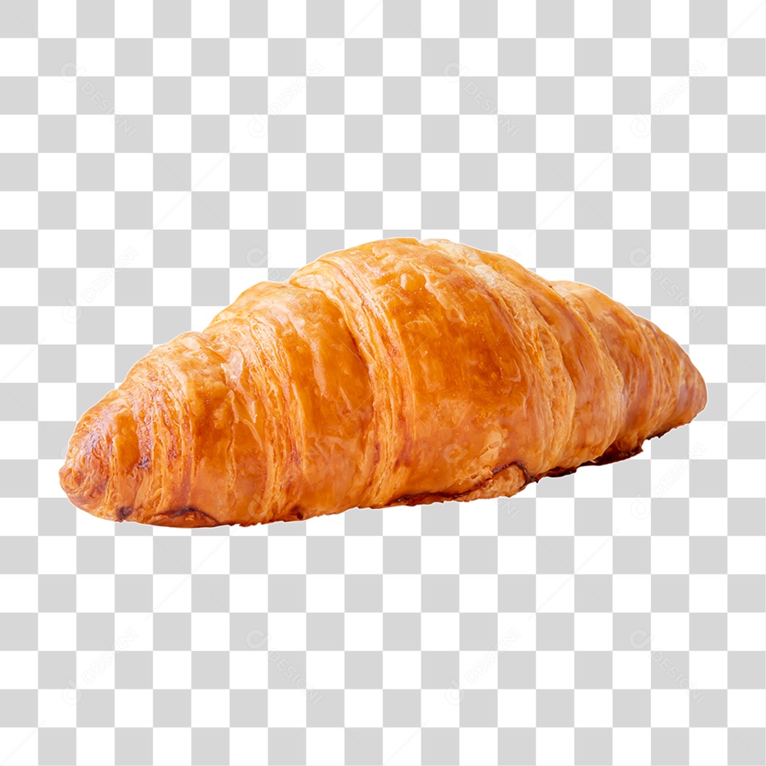 Croissant Assado PNG Transparente