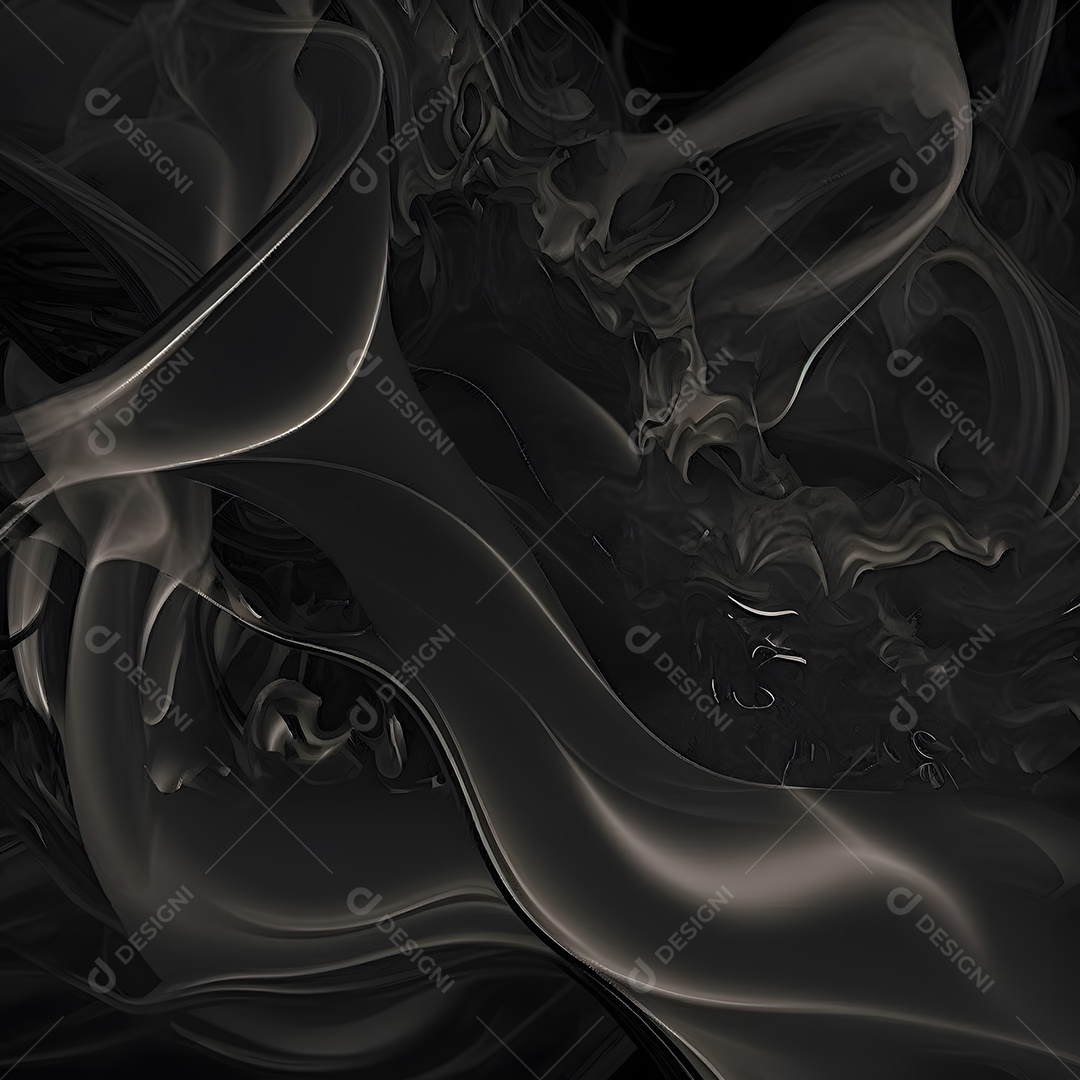 Fundo preto abstrato arte gerada por rede neural