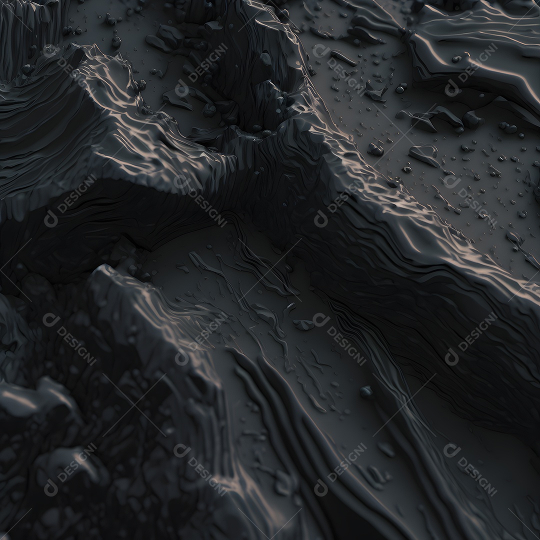 Fundo preto abstrato arte gerada por rede neural