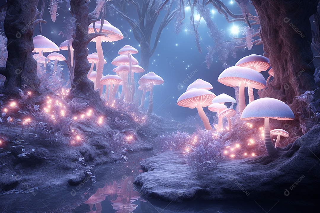 Fada trem de natal entrou em tom com terra