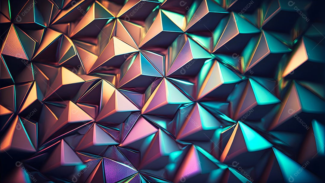 Textura e fundo abstrato de quadro inteiro de metal iridescente,