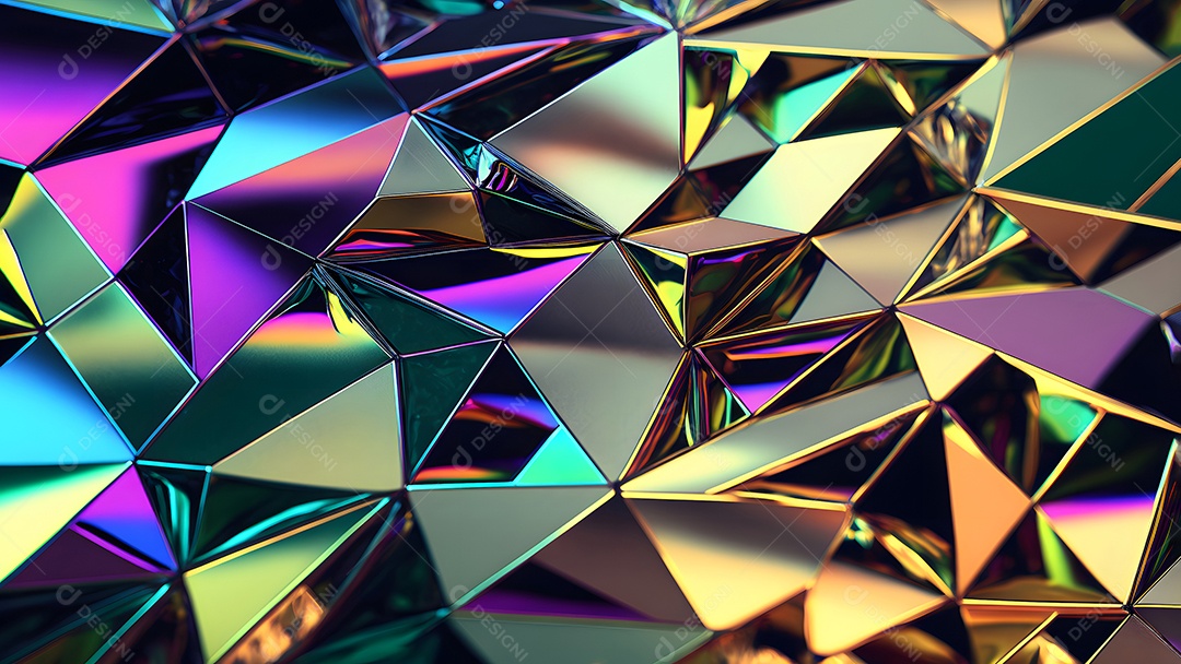 Textura e fundo abstrato de quadro inteiro de metal iridescente,