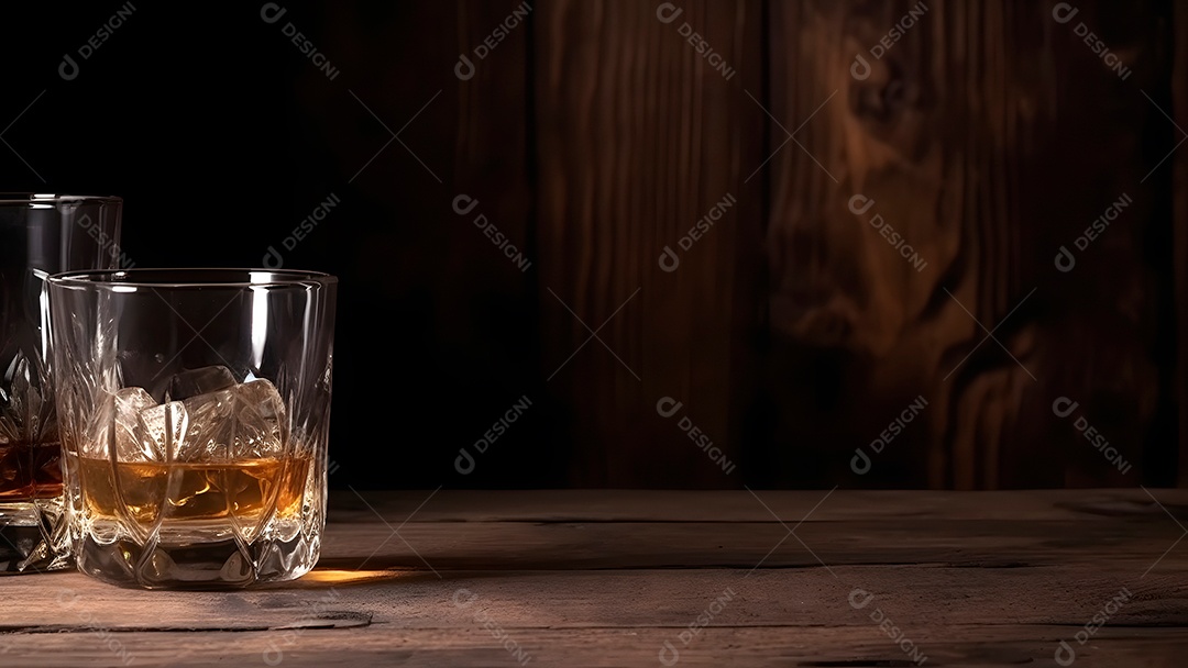 Espigas de trigo maduras em um dia ensolarado,