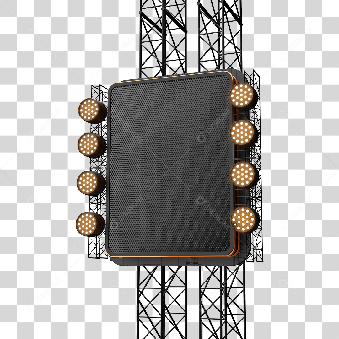 Luzes Led Festas PNG Transparente