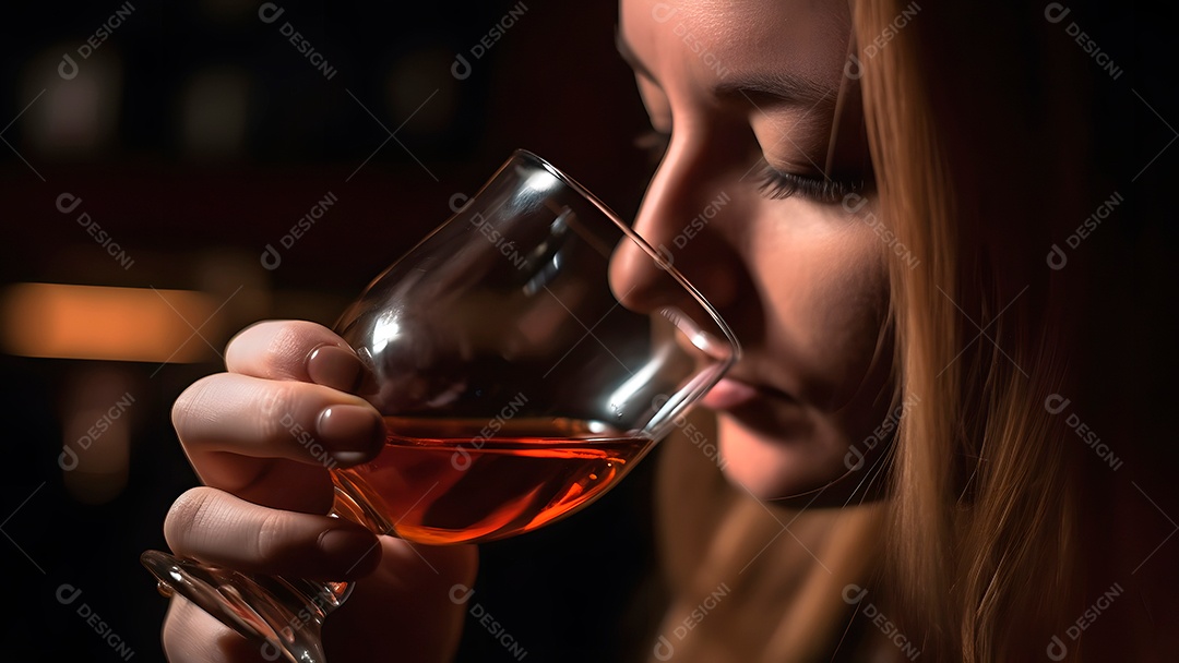 Mulher caucasiana sem-teto, invasora, cercada por garrafas vazias.