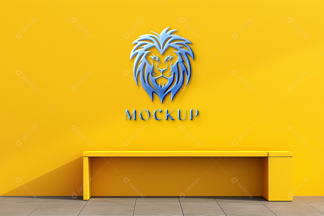 Mockup Logo de Empresa PSD Editável