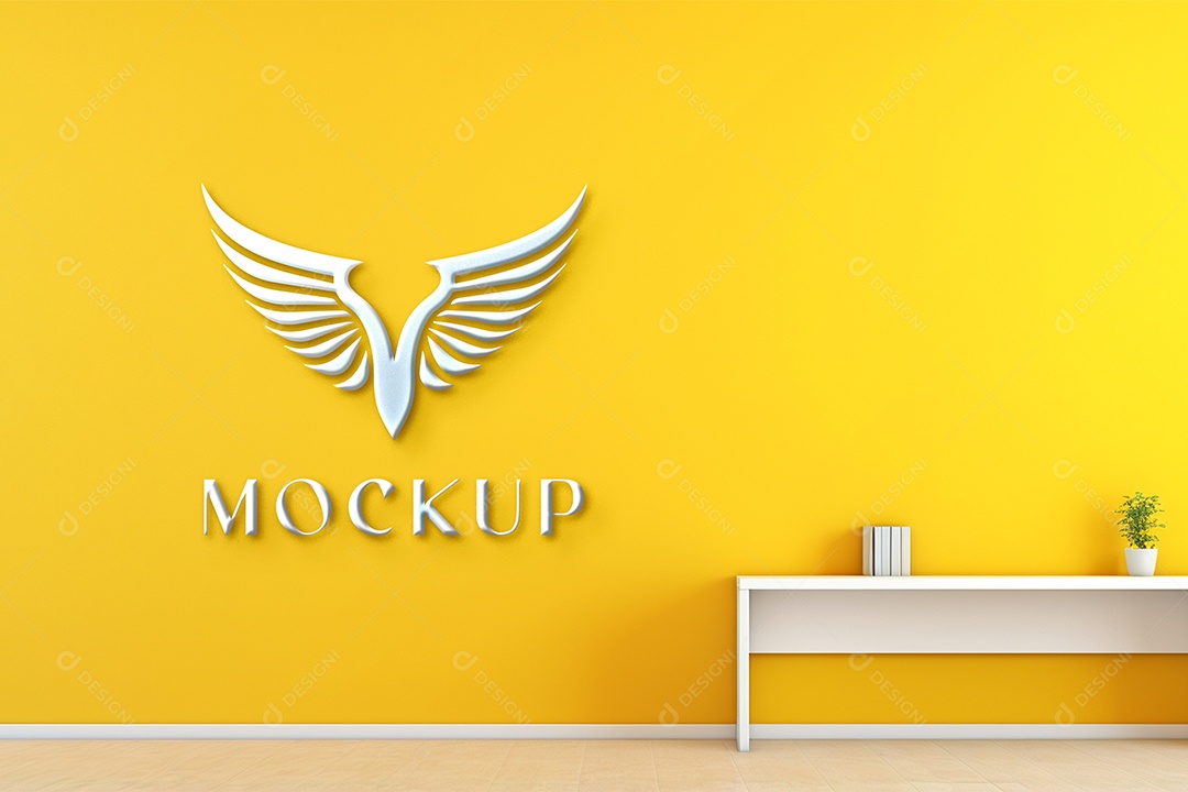 Mockup Logo de Empresa PSD Editável
