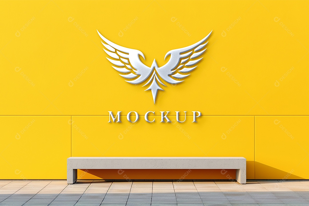 Mockup Logo de Empresa PSD Editável