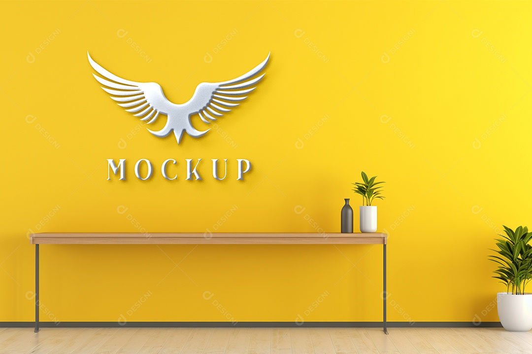 Mockup Logo de Empresa PSD Editável