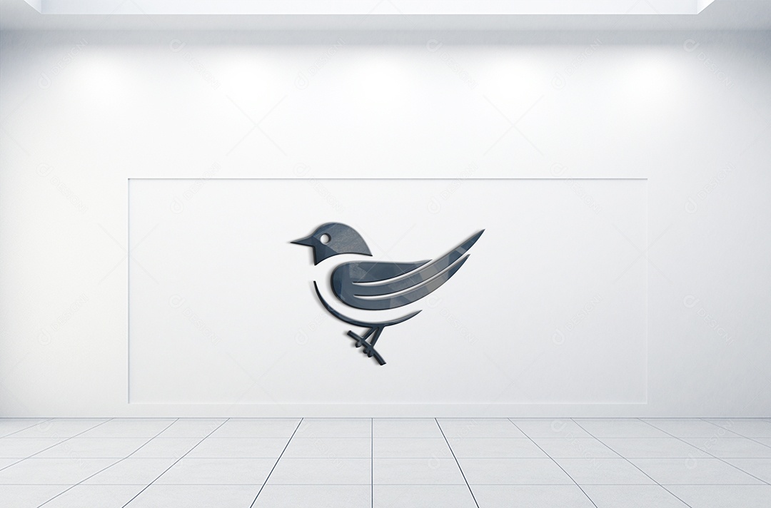 Mockup Logo de Empresa PSD Editável