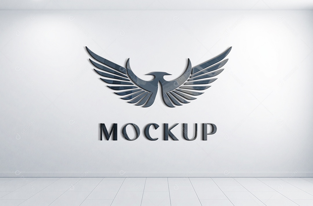 Mockup Logo de Empresa PSD Editável