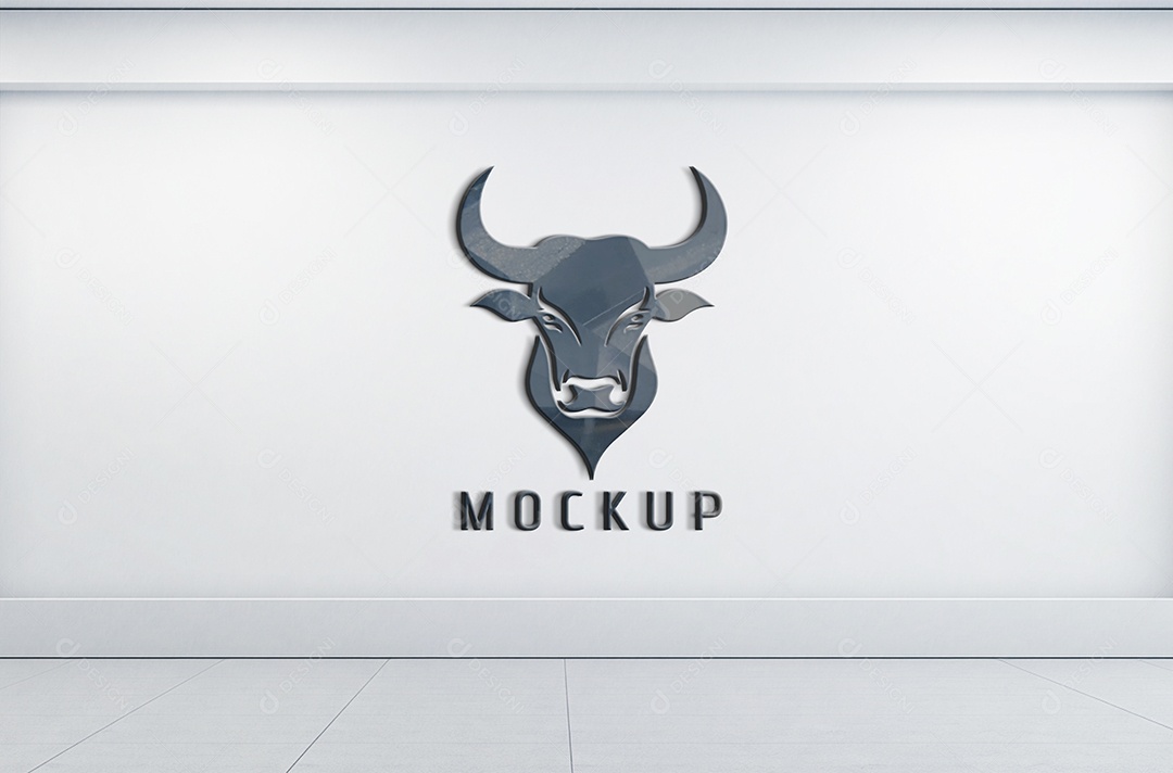 Mockup Logo de Empresa PSD Editável