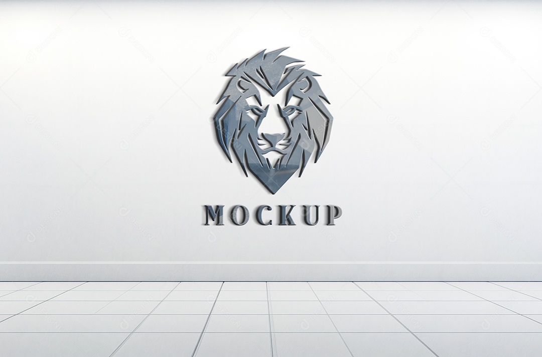 Mockup Logo de Empresa PSD Editável