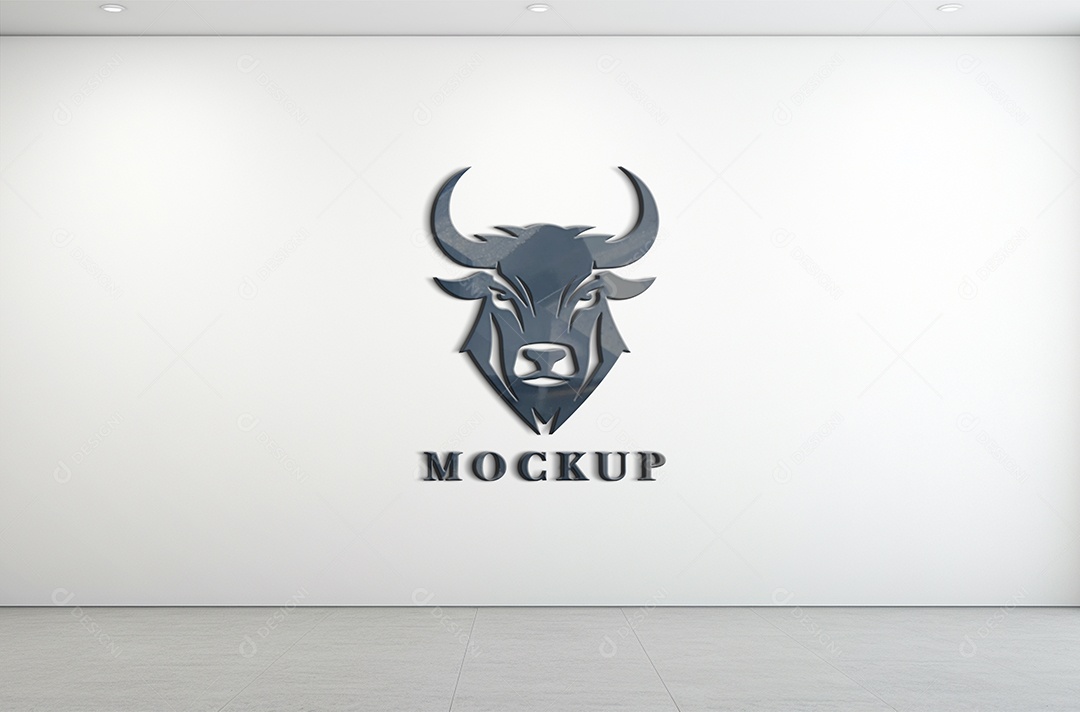 Mockup Logo de Empresa PSD Editável
