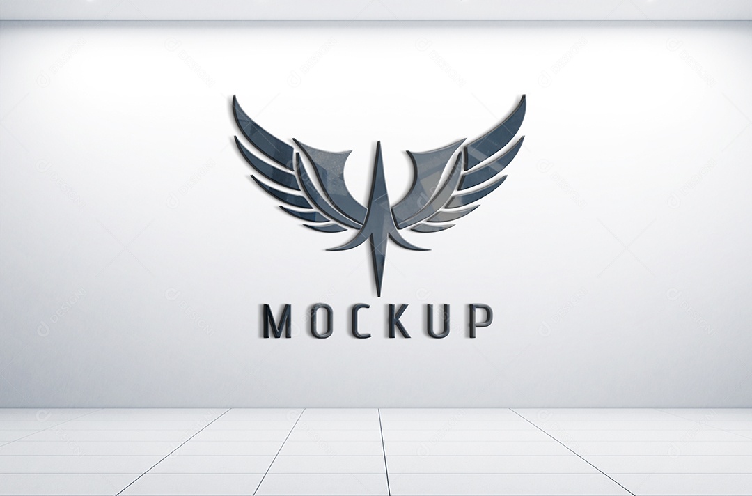 Mockup Logo de Empresa PSD Editável