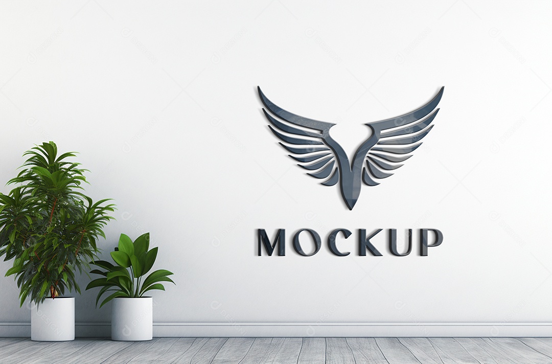 Mockup Logo de Empresa PSD Editável