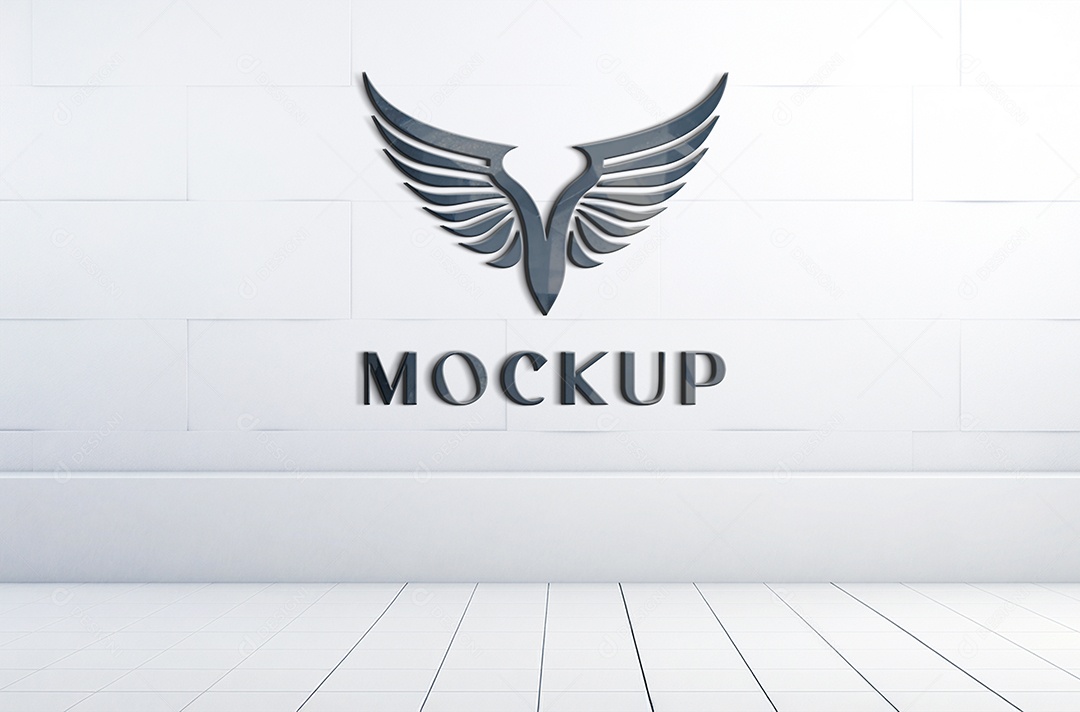 Mockup Logo de Empresa PSD Editável