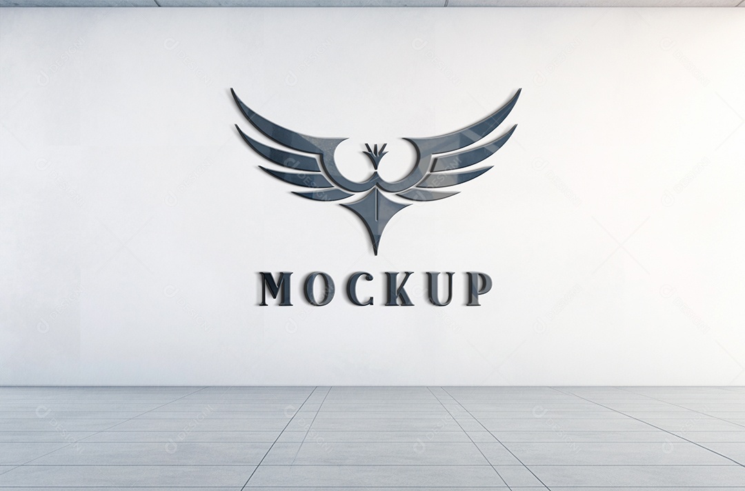 Mockup Logo de Empresa PSD Editável