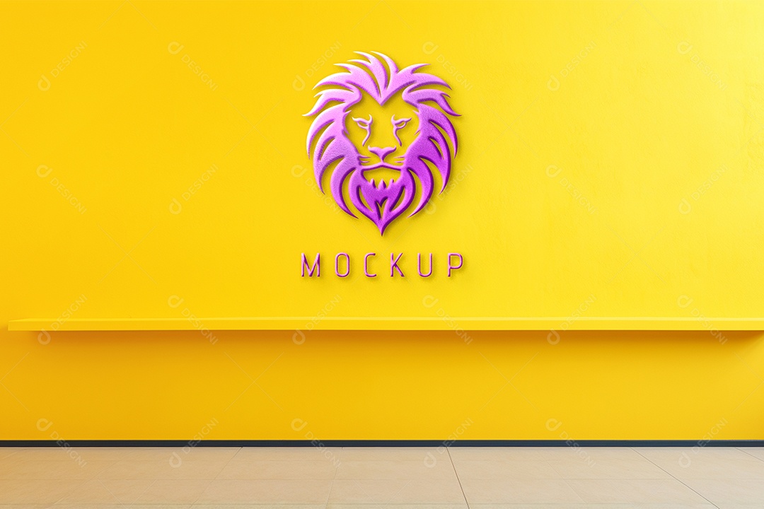 Mockup Logo de Empresa PSD Editável