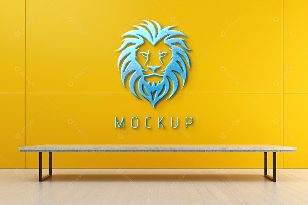 Mockup Logo de Empresa PSD Editável