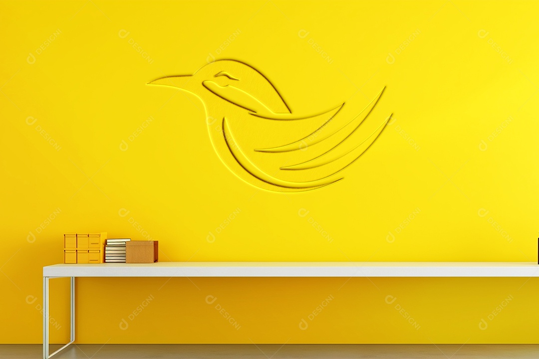 Mockup Logo de Empresa PSD Editável