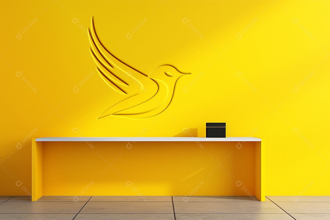 Mockup Logo de Empresa PSD Editável