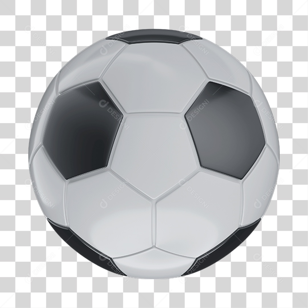 Bola de Futebol PNG Transparente