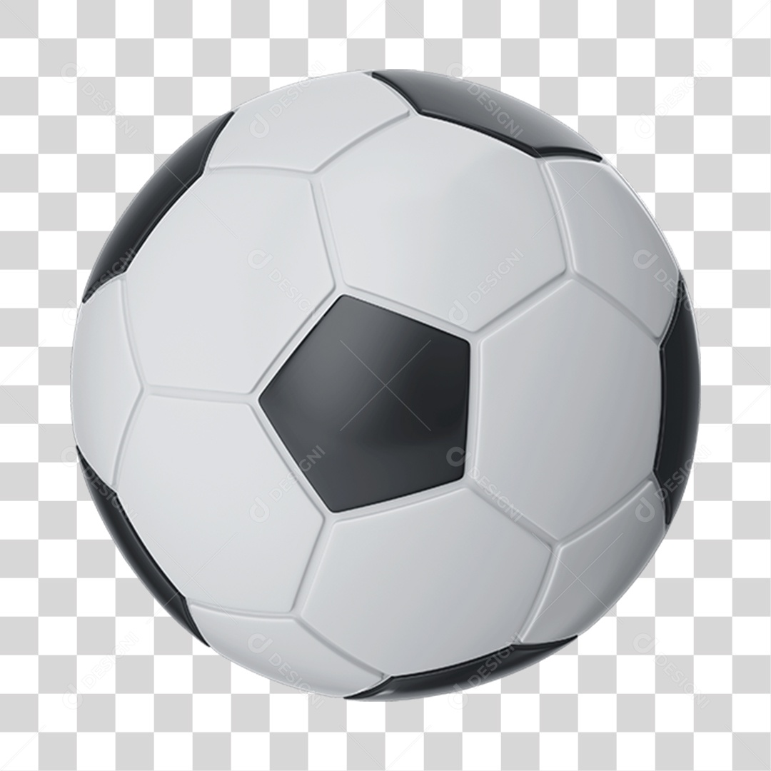 Bola de Futebol PNG Transparente