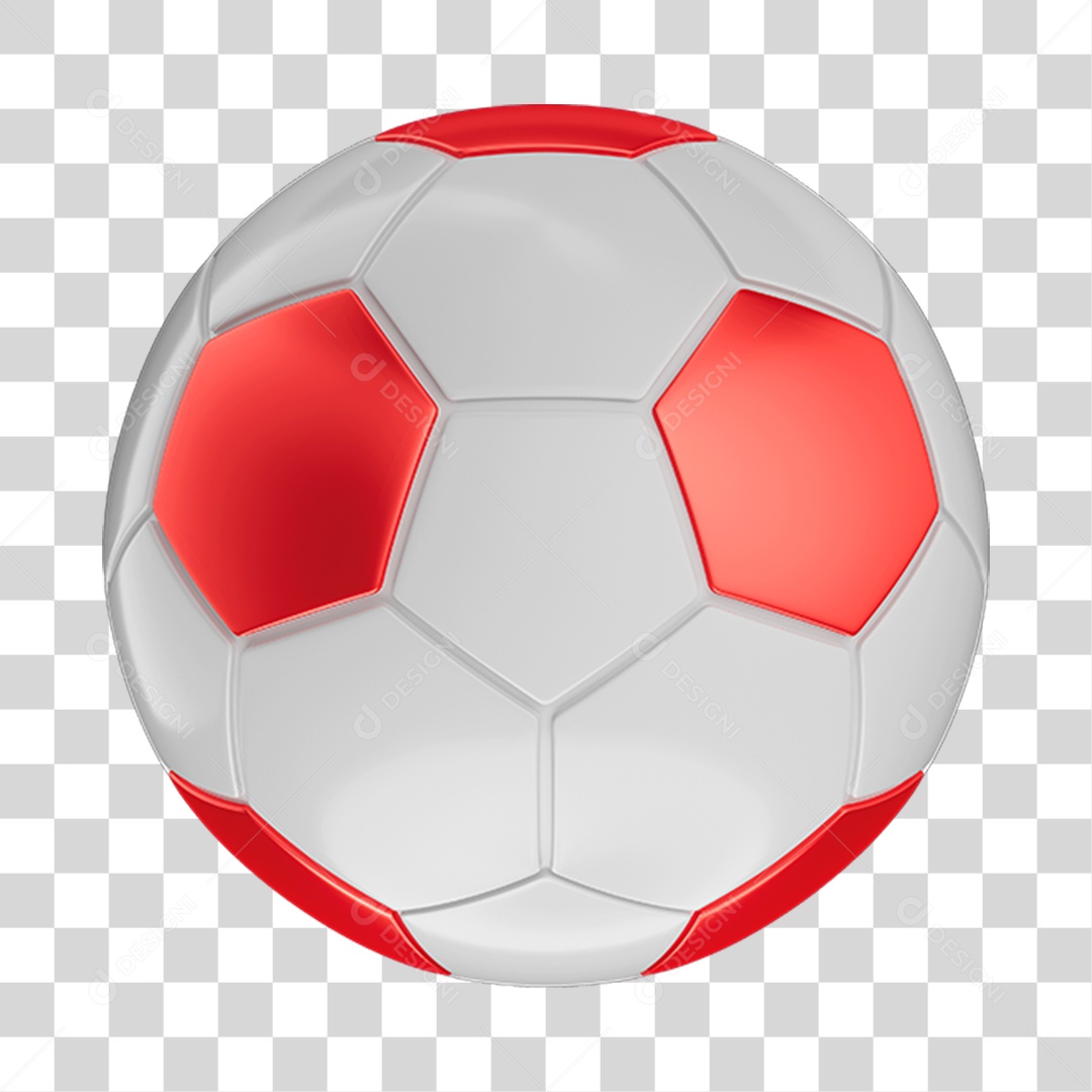 Bola de Futebol PNG Transparente