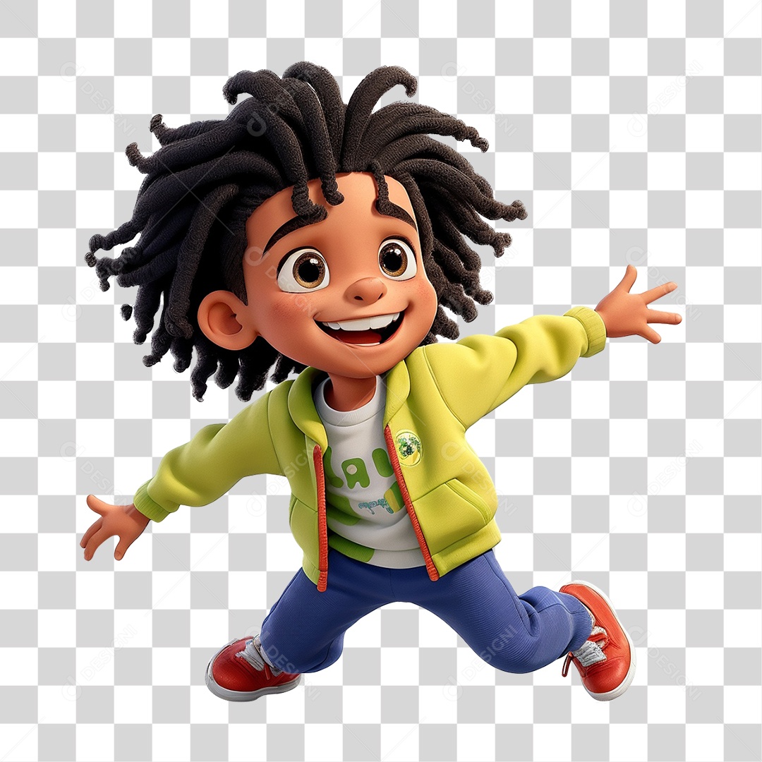 Menino Desenho Cartoon PNG Transparente