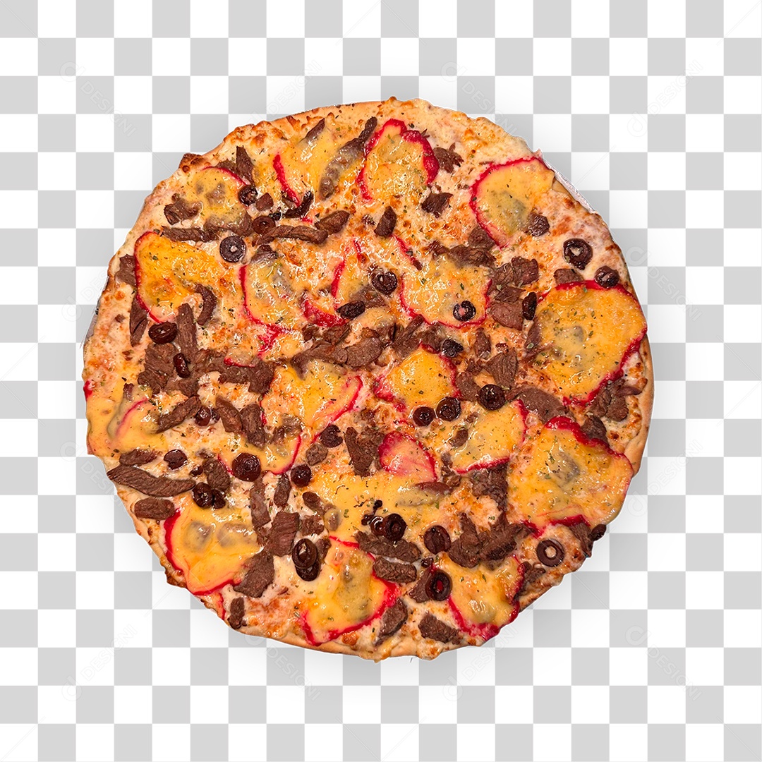 Pizza Saborosa PNG Transparente