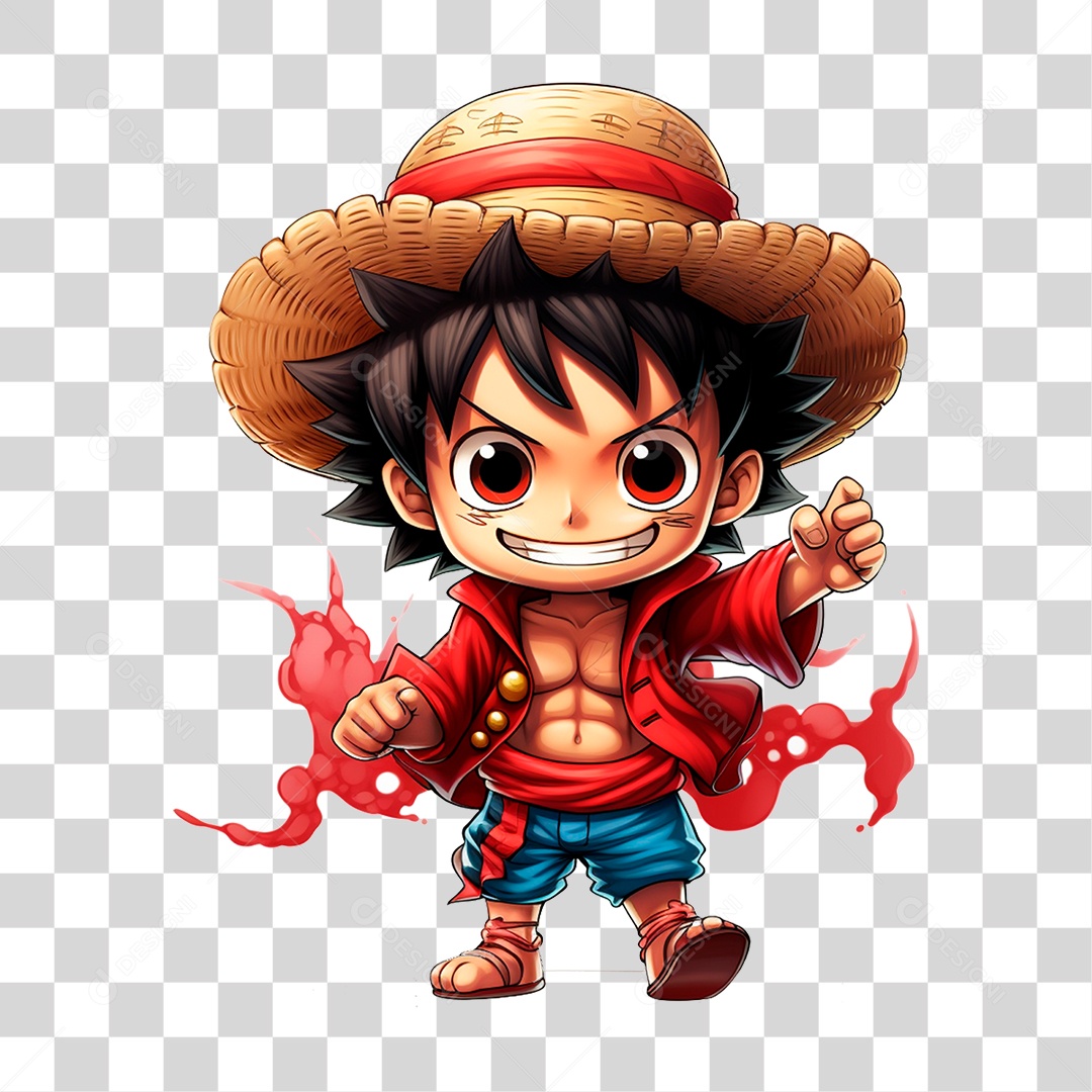 Desenho Animado One Piece PNG Transparente