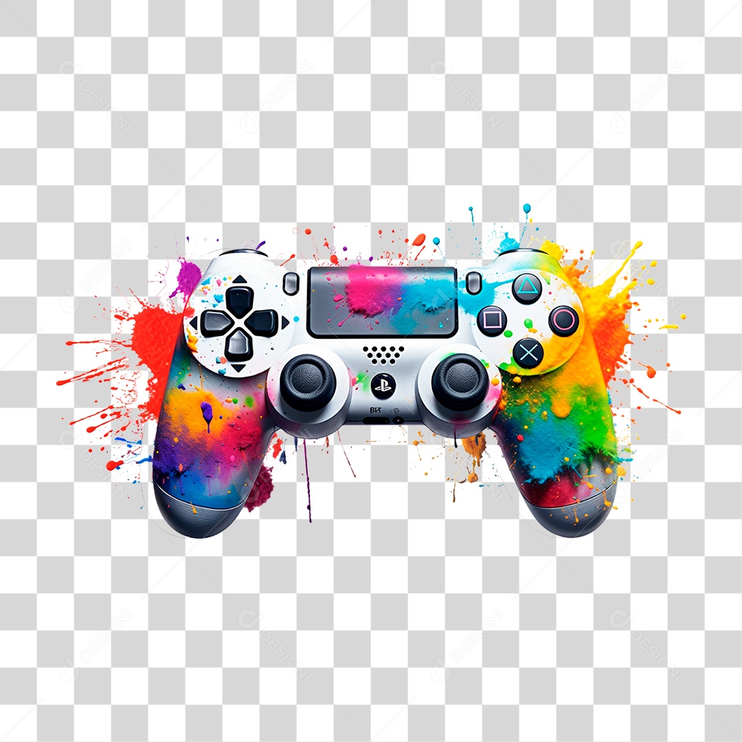 Console de Vídeo Gamer PNG Transparente
