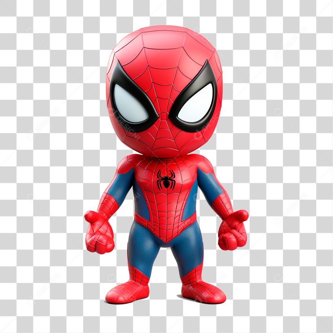 Homem Aranha Desenho Animado PNG Transparente