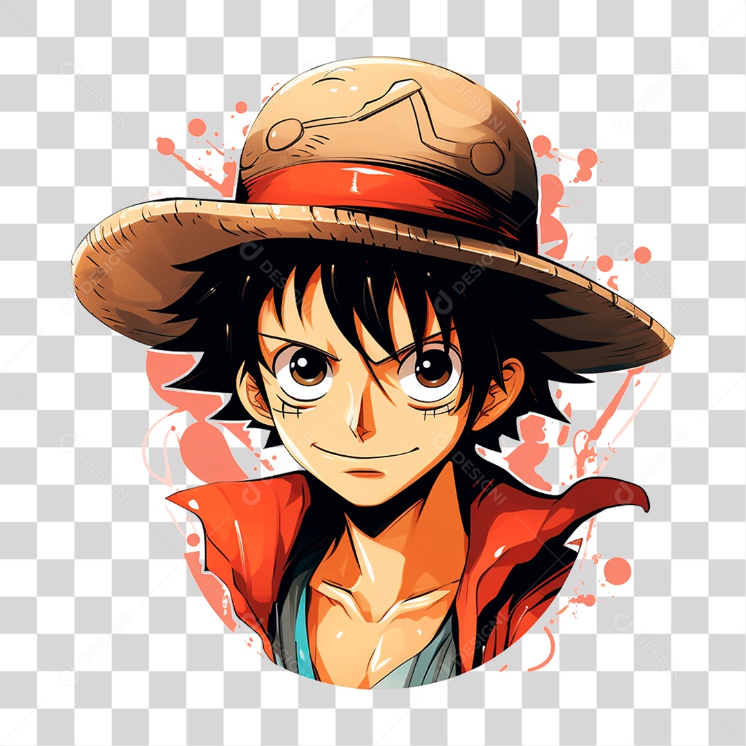 Desenho Animado One Piece PNG Transparente
