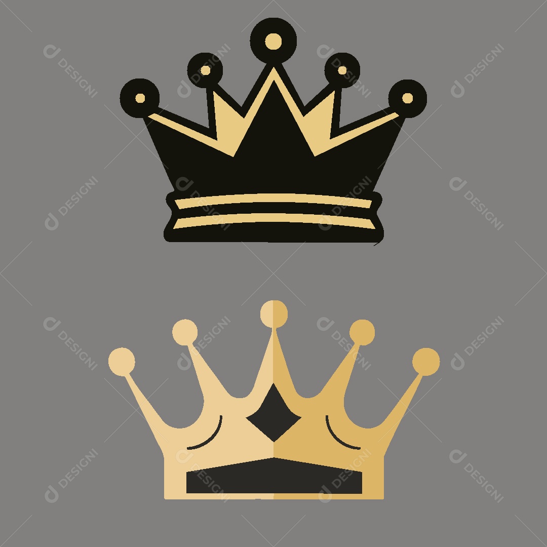 Coroa Ilustração Vetor EPS