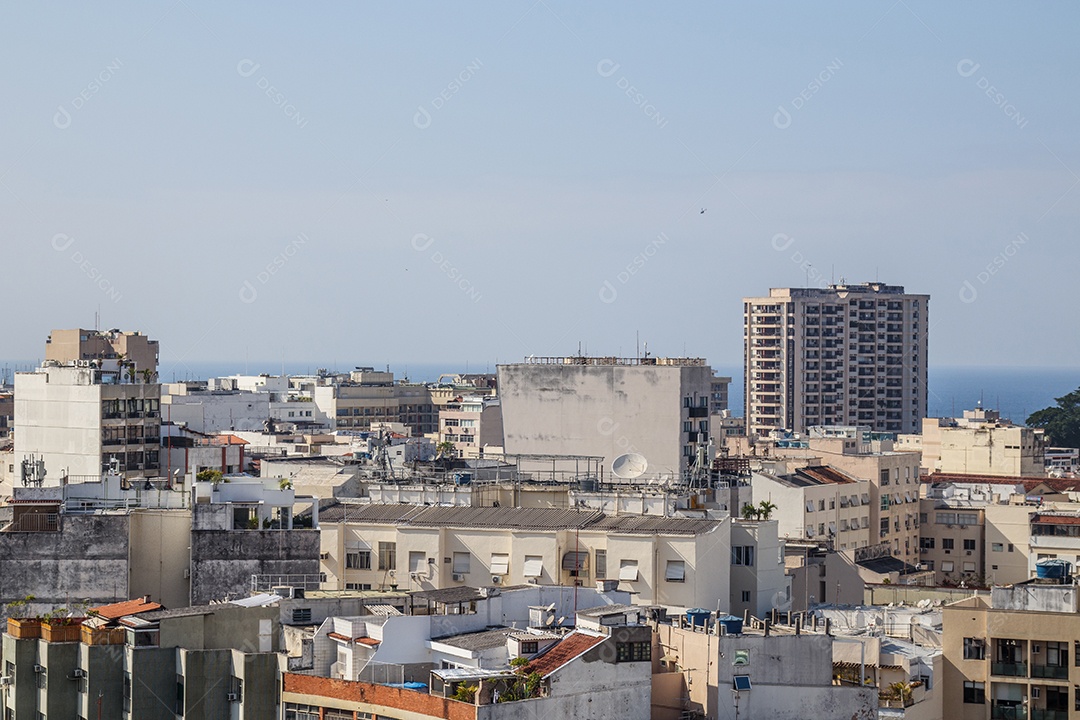 Vista do bairro de ipanema no Rio de Janeiro Brasil