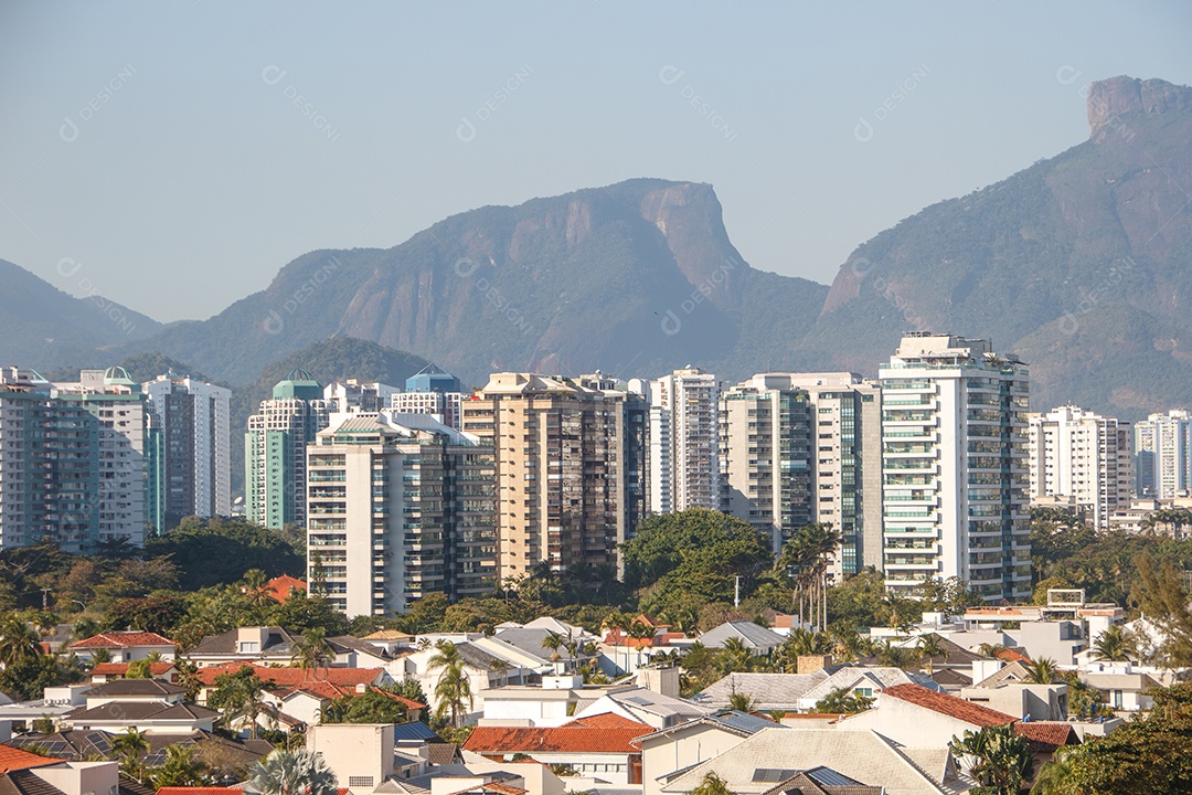 Vista da Barra da Tijuca no Rio de Janeiro.
