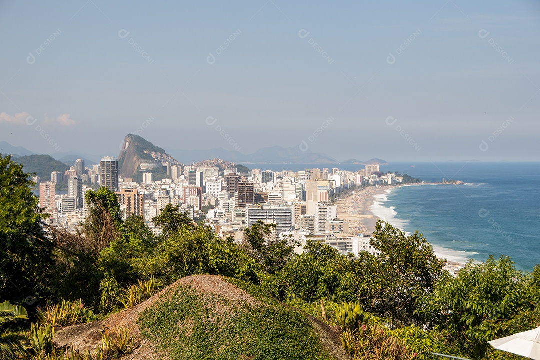 vista do bairro do leblon